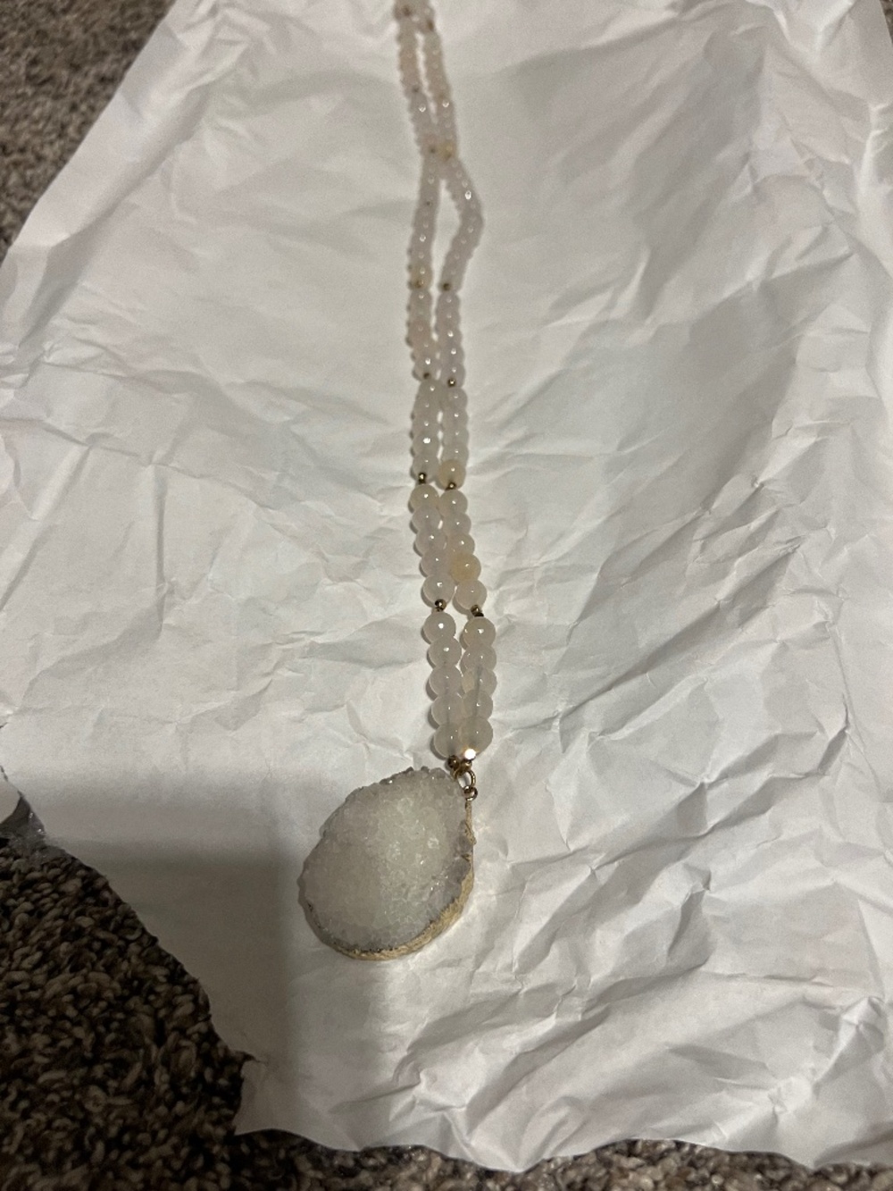 Crystal necklace